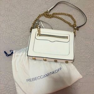 White Rebecca Minkoff Avery Crossbody